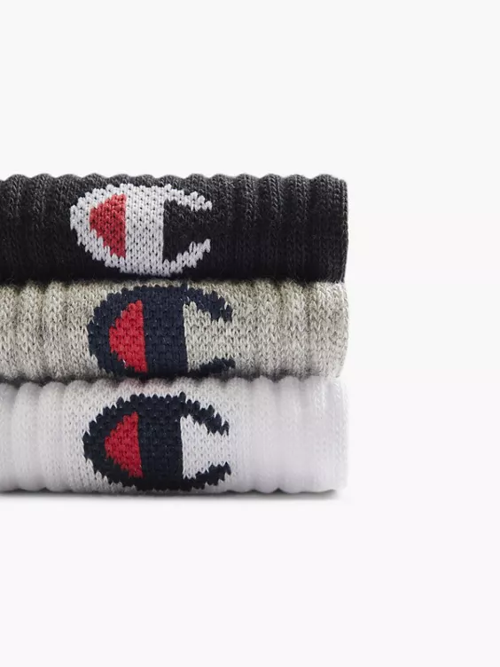 Champion 3er Pack Socken 2 Champion 3er Pack Socken – Bild 2