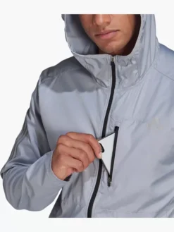 Adidas Own The Run Hooded Windjacke -Kleidung Rabatt Geschäft 8012 GJ9949 P2