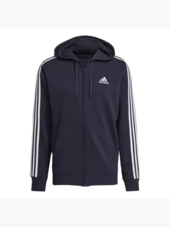 Adidas Essentials French Terry 3-Streifen Kapuzenjacke