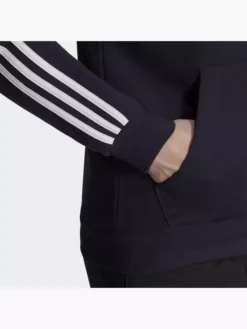 Adidas Essentials French Terry 3-Streifen Kapuzenjacke -Kleidung Rabatt Geschäft 8012 GK9033 P2