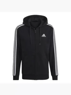 Adidas Essentials Fleece 3-Streifen Kapuzenjacke