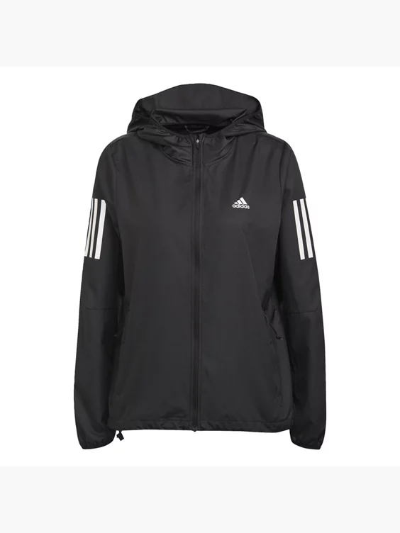 Adidas Own The Run Hooded Running Windbreaker 1 Adidas Own The Run Hooded Running Windbreaker
