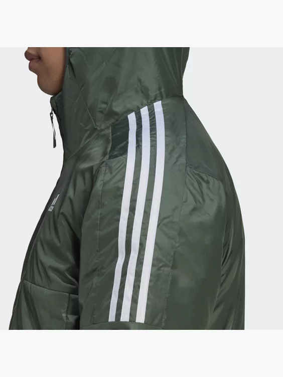 Adidas Essentials Insulated Hooded Jacke 2 Adidas Essentials Insulated Hooded Jacke – Bild 2
