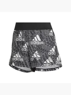 Adidas Made For Training Logo Graphic Pacer Shorts