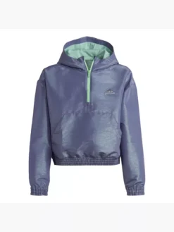 Adidas Dance Loose Fit Woven Half-Zip Hooded Trainingsjacke