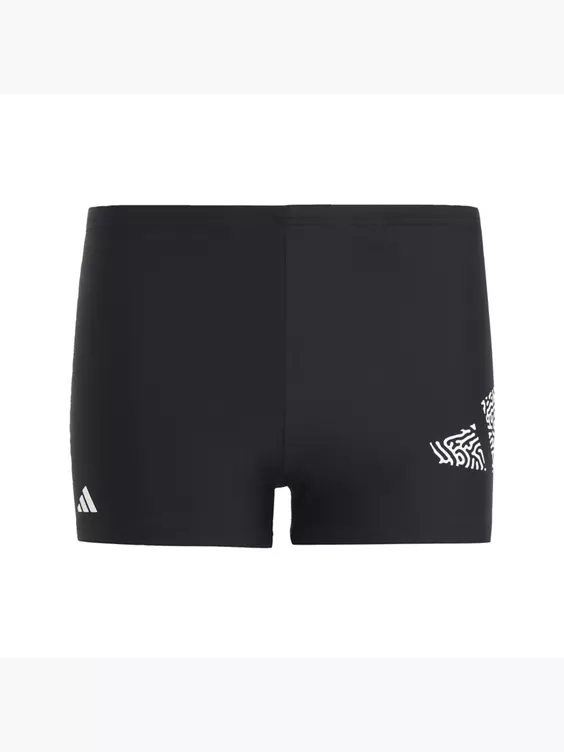 Adidas 3 Bar Logo Boxer-Badehose 1 Adidas 3 Bar Logo Boxer-Badehose