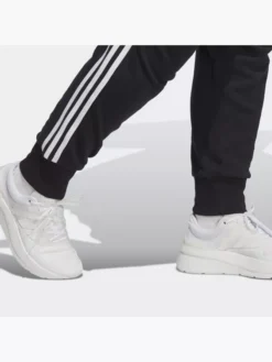 Adidas Essentials 3-Streifen French Terry Cuffed Hose – Große Größen -Kleidung Rabatt Geschäft 8012 IB8745 P2