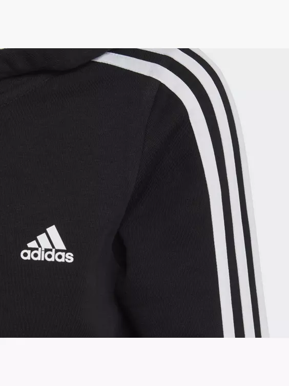 Adidas Essentials 3-Streifen Full-Zip Kapuzenjacke 3 Adidas Essentials 3-Streifen Full-Zip Kapuzenjacke – Bild 3