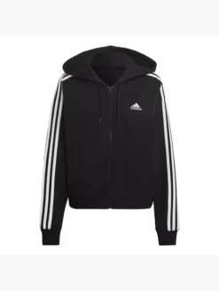 Adidas Essentials 3-Streifen French Terry Bomber Kapuzenjacke